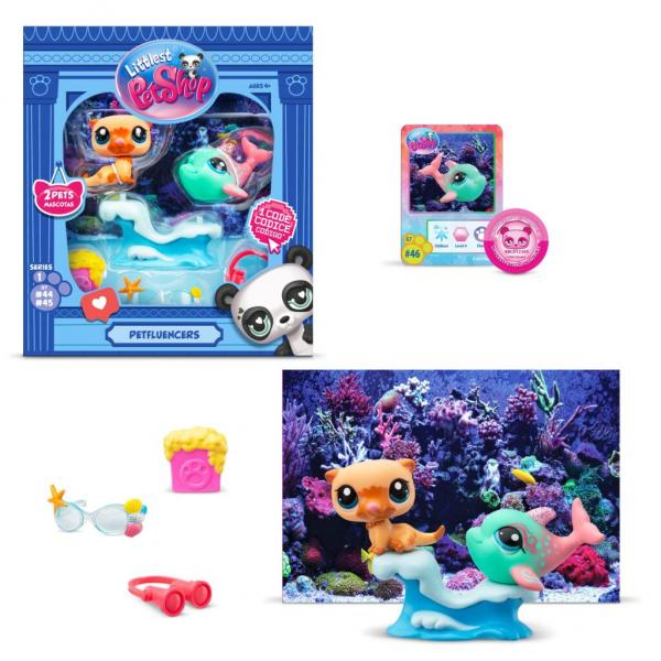 LITTLEST PET SHOP PET INFLUENCERS SHELL-FIE FUN