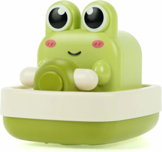 WIND UP FROG IN BOAT