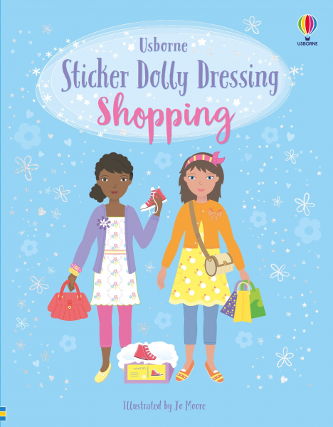 STICKER DOLLY DRESSING SHOPPING