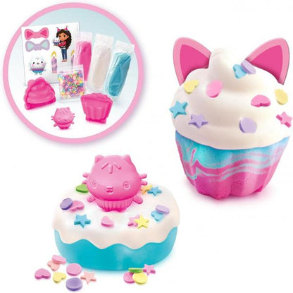 GABBY'S DOLLHOUSE MINI CAT BOX SENSORY KIT: CLAY CUPCAKES