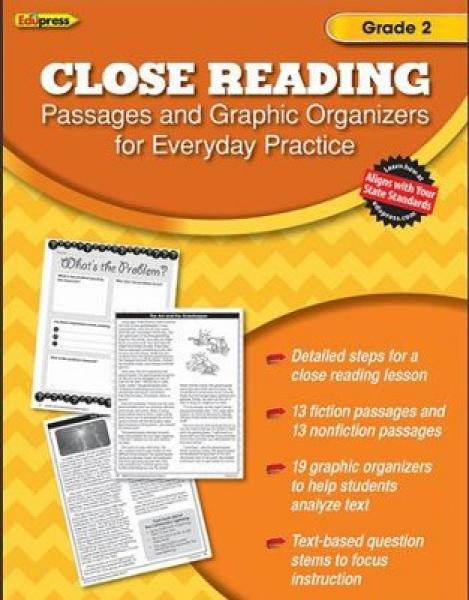 (SALE) CLOSE READING PASSAGES GRADE 2