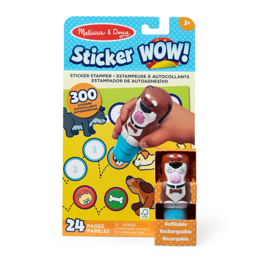 STICKER WOW! DOG