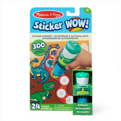 STICKER WOW! DINOSAURS