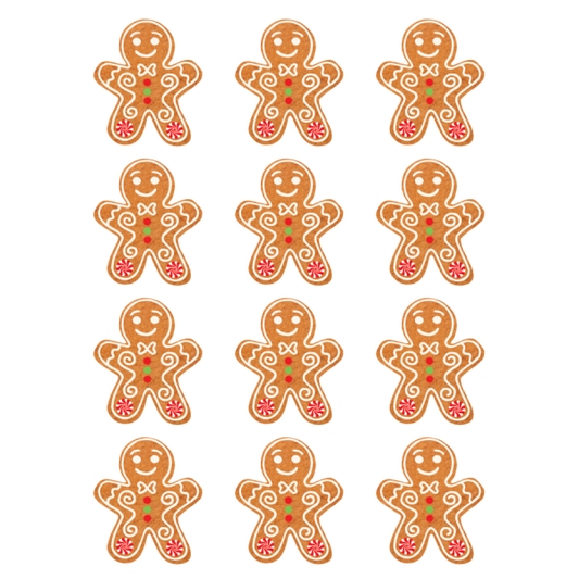 STICKERS: GINGERBREAD COOKIES