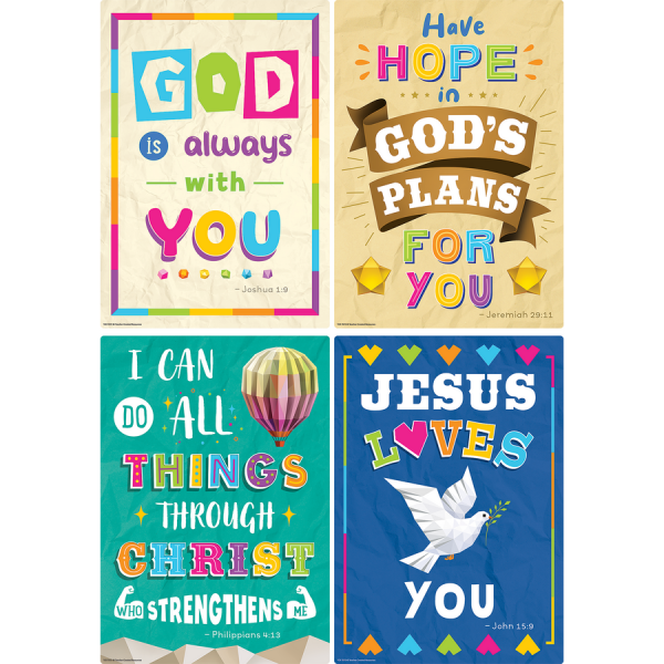 BIBLE VERSES SMALL POSTER PACK