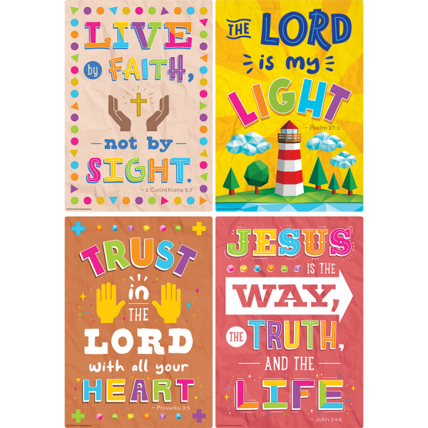 BIBLE VERSES SMALL POSTER PACK