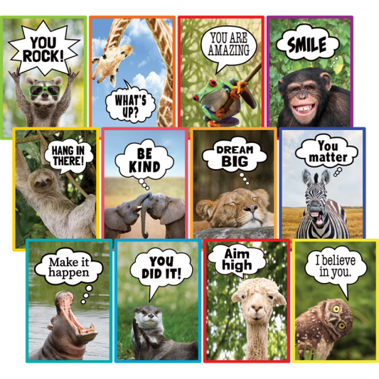 GO WILD ANIMALS SMALL POSTER PACK