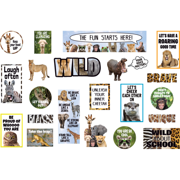 MINI BULLETIN BOARD: GO WILD ANIMALS