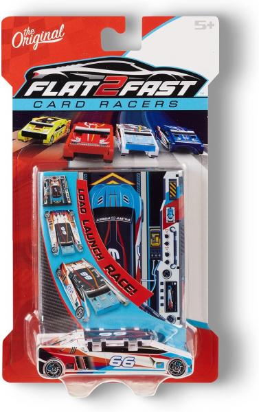 FLAT2FAST CARD RACERS WHITE