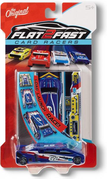 FLAT2FAST CARD RACERS BLUE