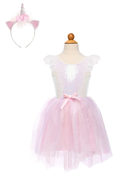 DREAMY UNICORN DRESS SIZE 5-6