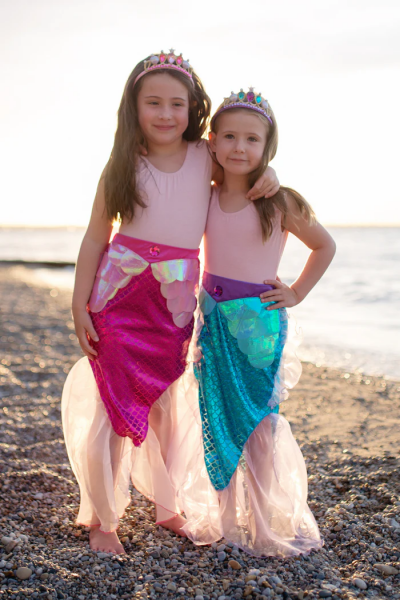 MERMAID GLIMMER SKIRT SET SIZE 5-6