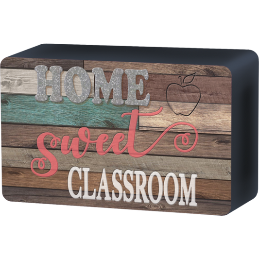 (SALE) (D) MAGNETIC WHITEBOARD ERASER: HOME SWEET CLASSROOM