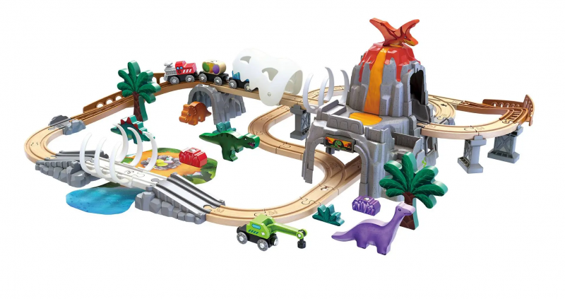 DINO RAILWAY ADVENTURE SET