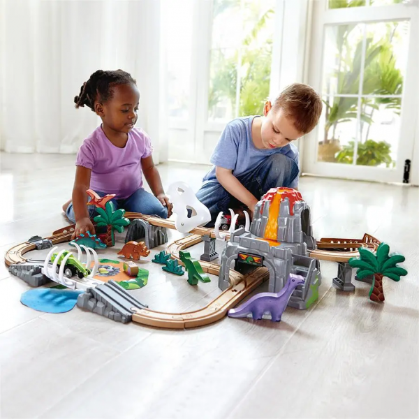 DINO RAILWAY ADVENTURE SET