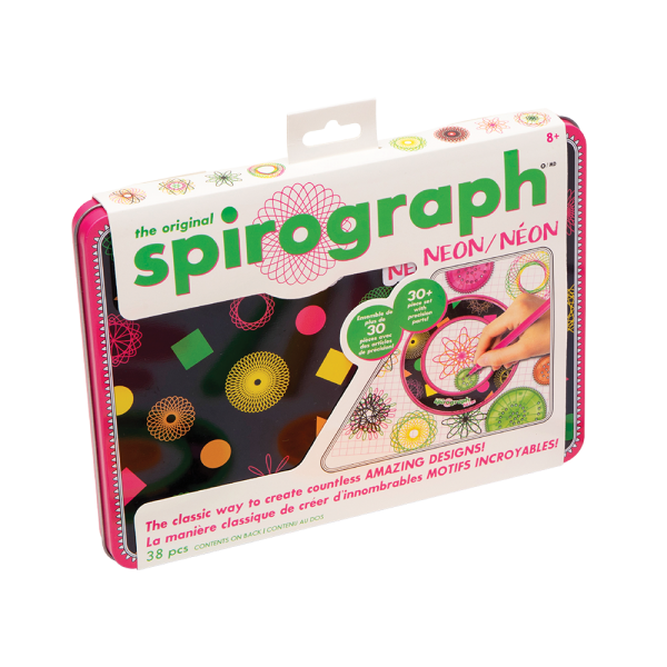 SPIROGRAPH NEON TIN