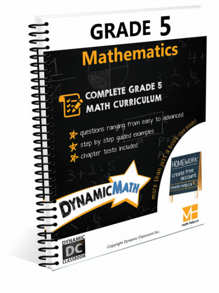 DYNAMIC MATH WORKBOOK: 5TH GRADE