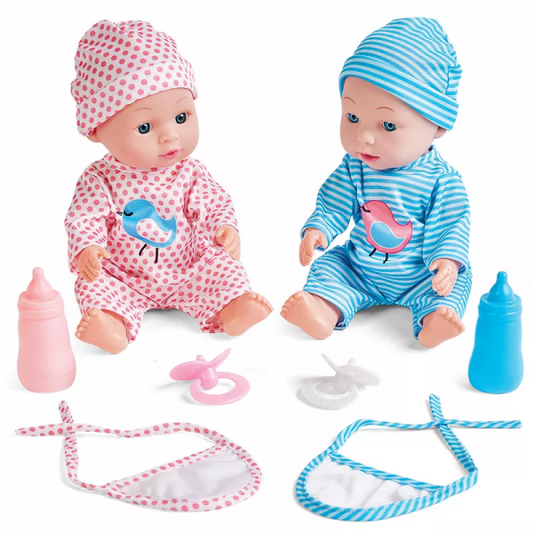 CARE N CUDDLE TWIN BABY SET