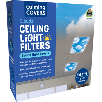 CEILING LIGHT FILTERS: CLOUDS