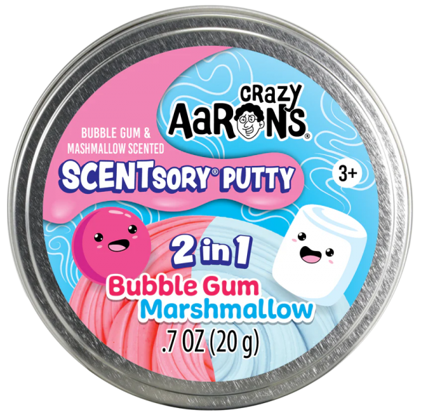 SCENTSORY PUTTY MASHUP: BUBBLE GUM MARSHMALLOW