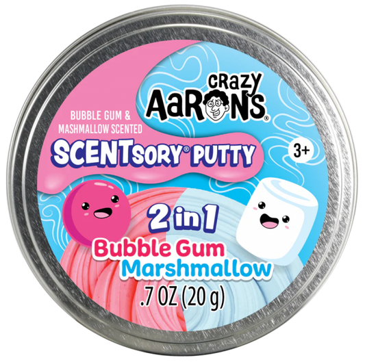 SCENTSORY PUTTY MASHUP: BUBBLE GUM MARSHMALLOW