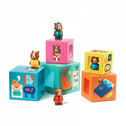 BLOCKS AND TOWERS BUILDING SET