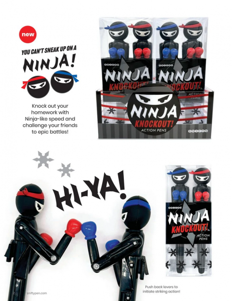 NINJA KNOCKOUT ACTION PEN