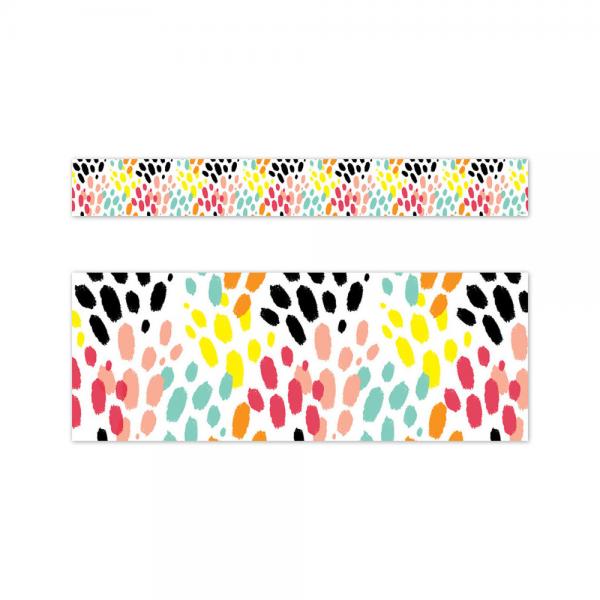 BORDER: MESSY TRACKS JUNGLE FRIENDS