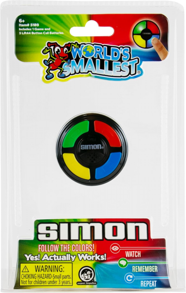 WORLD'S SMALLEST SIMON