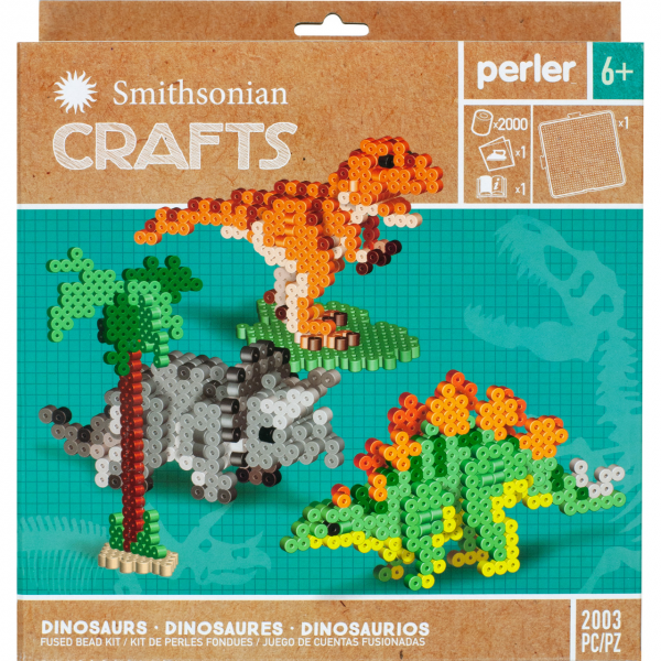 PERLER BEADS SMITHSONIAN DINOSAURS