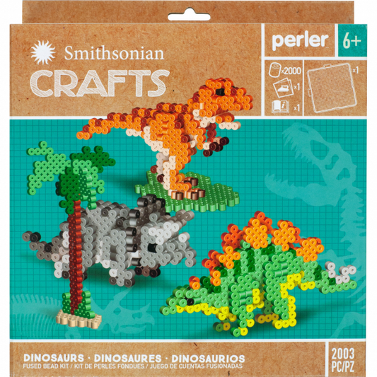 PERLER BEADS SMITHSONIAN DINOSAURS