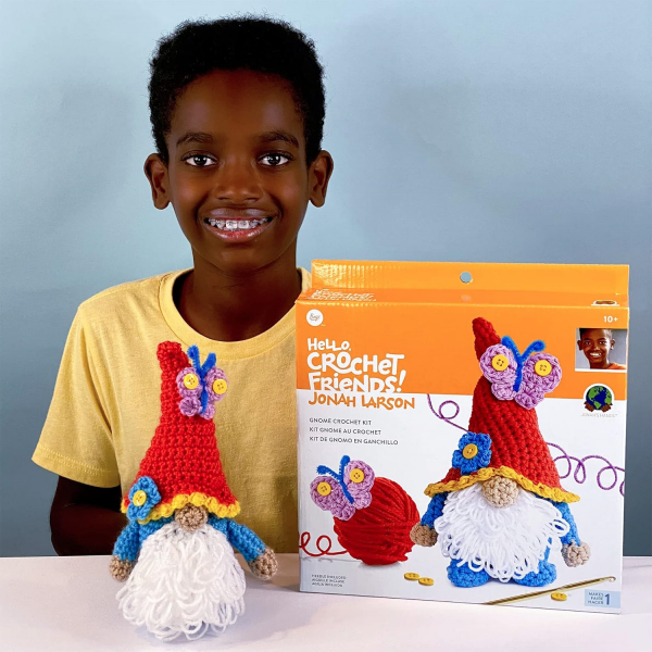 JONAH LARSON GNOME CROCHET KIT