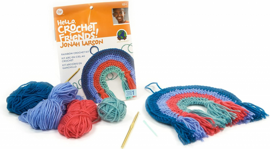 JONAH LARSON RAINBOW WALL HANGING CROCHET KIT