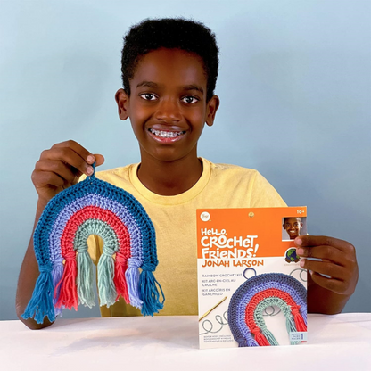 JONAH LARSON RAINBOW WALL HANGING CROCHET KIT