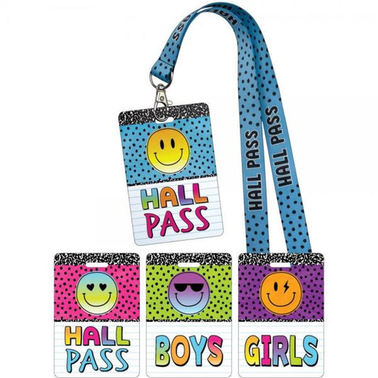 HALL PASS LANYARDS BRIGHTS 4EVER