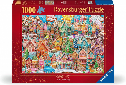 PUZZLE: CHRISTMAS COOKIE VILLAGE 1000 PIECES