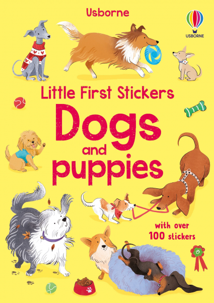 LITTLE FIRST STICKERS DOGS AND PUPPIES