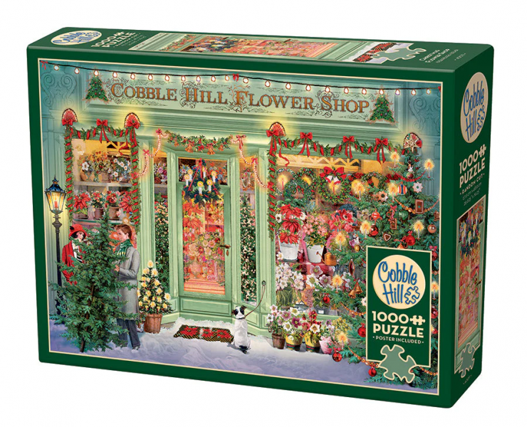 PUZZLE: CHRISTMAS FLOWER SHOP 1000 PCS