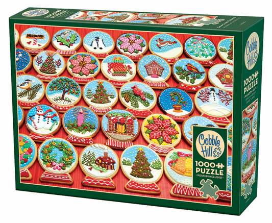 PUZZLE: SNOW GLOBE COOKIES 1000 PCS