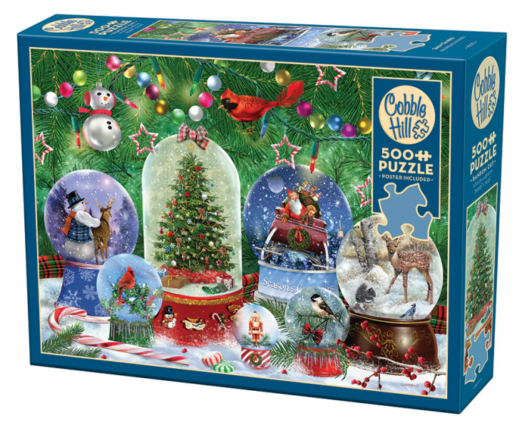 PUZZLE: SNOW GLOBES