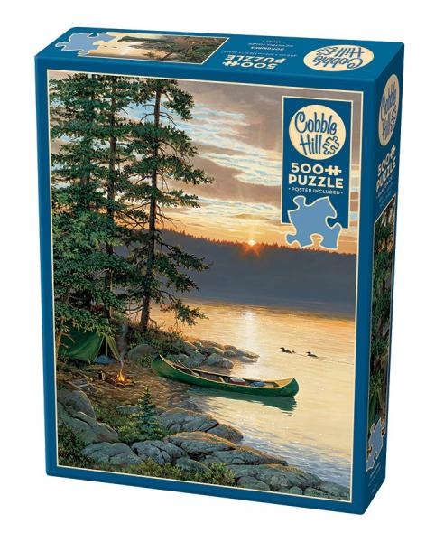 PUZZLE: CANOE LAKE 500 PCS