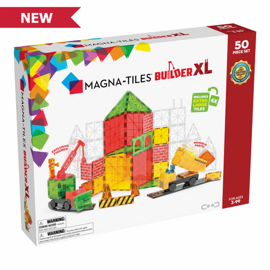 MAGNA-TILES BUILDER XL: TRUCKS 50 PCS