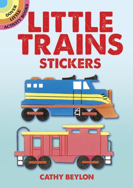 LITTLE ACTIVITY BOOK: LITTLE TRAINS STICKERS