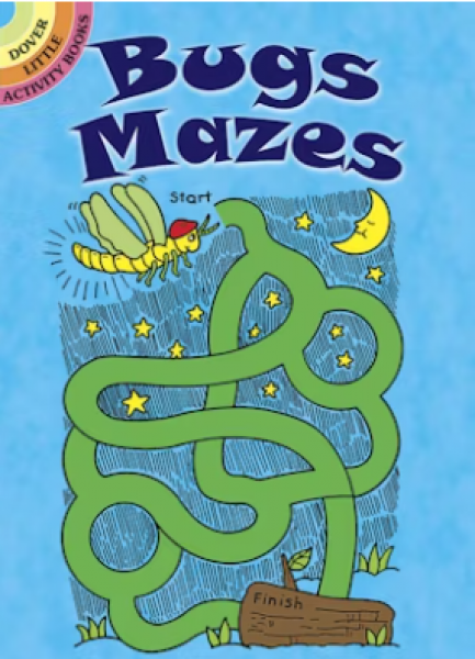 LITTLE ACTIVITY BOOK: BUG MAZES