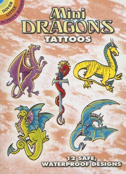 LITTLE ACTIVITY BOOK: MINI DRAGON TATTOOS