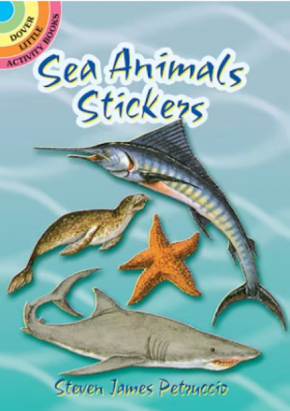 LITTLE ACTIVITY BOOK: SEA ANIMALS STICKERS