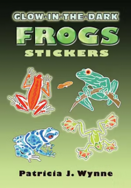 LITTLE ACTIVITY BOOK: GLOW-IN-THE-DARK FROGS STICKERS