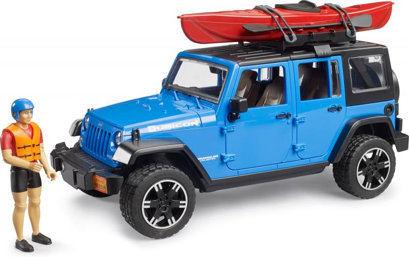 JEEP WRANGLER RUBICON W KAJAK AND FIGURE