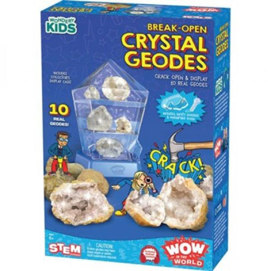 WOW IN THE WORLD: BREAK-OPEN CRYSTAL GEODES
