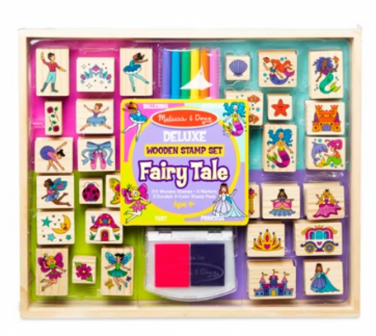 DELUXE WOODEN STAMP SET: FAIRY TALE